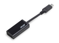 Logo Acer usb type c vers vga adaptateur pour ordinateurs portables et 2-en-1 noir 2615791