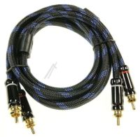 Logo Hq premium 2x rca male / 2x rca male, 1,50m g678209