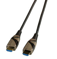Logo C�ble fibre optique hdmi 4k 60hz aoc 30m icoc-hdmi-hy2-030