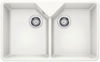 Logo Evier blanco villae farmhouse double blanc cr 525164