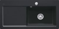 Logo Villeroy & boch - subway - evier � encastrer villeroy & boch 1 grand bac coloris ebony ev6719 02 s5