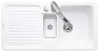 Logo Villeroy & boch - condor - evier � encastrer villeroy & boch 1 bac, 1 vide-sauce, 1 �gouttoir colori ev6759 02 r1