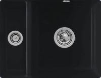 Logo Villeroy & boch - subway xu - cuve sous-plan villeroy & boch 1 bac, 1 vide-sauce coloris ebony ev6758 02 s5