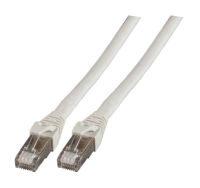 Logo C�ble patch rj45 s/ftp, cat.6a, pvc, ul, longlink, 60m, gris k5537gr.60