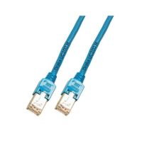 Logo C�ble patch rj45 f/utp, cat.5e, tm11, uc300, 0,25m, bleu k8074.0,25