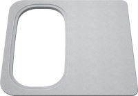 Logo Planche a decoupe plastique marbre gris avec decoupe 218796