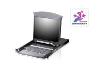 Logo Console lcd 19' 8 ports kvm cat5 ip kl1508ain-ax-xg