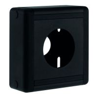 Logo Bo�t noir alu/ abs pour irs38 ah808028