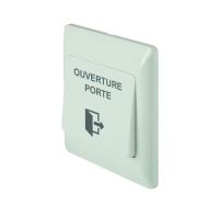 Logo Bout poussoir abs 86*86*8/14 exs86enc