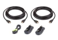 Logo Cable kit dual hdmi/usb/sp longueur 3m 2l-7d03uhx5