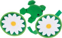 Logo 15025 grenouille jeu du lanc, velcro