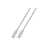 Logo C�ble patch rj45 u/utp, cat.5e, pvc, cca, 2m, blanc k8092.2