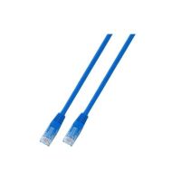 Logo C�ble patch rj45 u/utp, cat.6, pvc, cca, 15m, bleu k8100bl.15