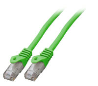 Logo C�ble patch rj45 cat.5e u/utp lszh, cca, awg24/7, vert 25m k8110gn.25
