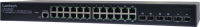 Logo Commutateur gigabit ethernet g�r� l2 � 26 ports, 4x ge combo rj45/sfp, 2x ge sfp lgs-2624c