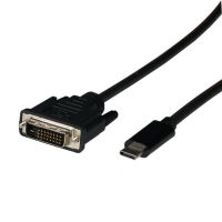 Logo C�ble usb type c - dvi-d, usb type-c m�le - dvi-d m�le, 1080p, 2m ebusbc-dvik.2