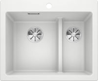 Logo Evier blanco pleon 6 split sg blanc manuel - 521693