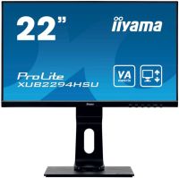 Logo Ecran 21,5' ultra mince dalle va 1920x1080, 250cd/m2, haut-parleurs dp hdmi vga 4ms xub2294hsu-b1