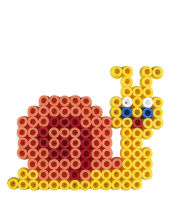 Logo Hama perles � repasser maxi + plaque 'animaux rapants',bo�te 58140219