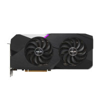Logo Asus dual radeon rx 6700 xt oc edition 12go gddr6 pcie 4.0 hdmi 2.1 displayport 1.4a axial-tech fan design 0db technology 426240