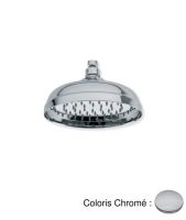 Logo Pomme de douche retro lord anticalcaire chrome 30 cm hydrotherapie - sd42051 chrom?