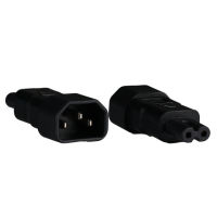 Logo Adaptateur d'alimentation iec c14 - iec c7, fiche d'appareil froid - prise euro 8 eb515.2