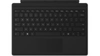 Logo Microsoft type cover surface pro  noir  avec lecteur d empreinte digitale rtro clair. compatible surface pro 3 surface pro 4 