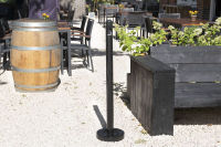 Logo Securit systme cendrier au sol smoker poles - socle, argent 70020418