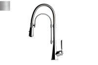 Logo Luisina - mitigeur evier douchette nickel brosse r701 065