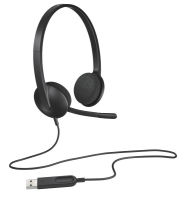 Logo Logitech h340 casque filaire usb garantie 2 ans 1862245