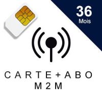 Logo Abonnement m2m 36 mois 300mo 2 sms 2 min d'appel en france (prevoir carte sim-carte) sim-abo-36mois
