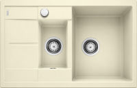 Logo Eviers � encastrer blancometra 6s - granit jasmin