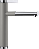 Logo Mitigeur blanco linee-s alumetallic/chrome 518439