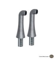 Logo 2 colonnettes hautes 130 mm mm3/4
