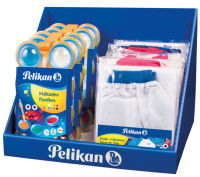 Logo Pelikan pr�sentoir scolaire 762: bo�te de peinture/tablier 56673806