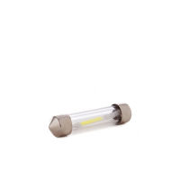 Logo Ampoule leds festoon 10 x haute luminosit� 42mm  - couleur blanc neutre sum-sm6315-w