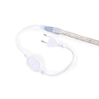 Logo C�ble d'alimenthetion para�bande 220v smd120/m wr-5050-120d-pc