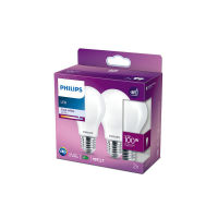 Logo Pack 2 ampoule led philips e27 a60  10.5w 1521lm 4000k [ph-929002026557] ph-8718699763718