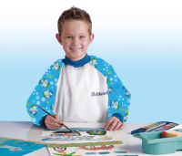 Logo Pelikan tablier de peinture boy, manches bleu,avec fermeture 56105346