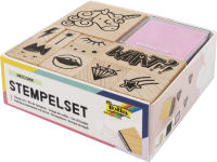 Logo Folia set de tampons en bois 'unicorn', en bois, 12 pi�ces 57906058