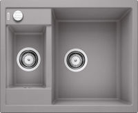 Logo Evier blanco metra 6 compact - granit alumetallic automatique - 516156