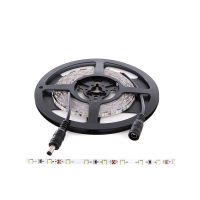 Logo Bande de 60 leds 24w 1.200lm 6000�k smd3528 12vdc ip25 5mm largeur x5m 30.000h [ca-60-3528-12v-5mm-ip25-cw]  - couleur blanc cha