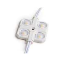 Logo Module 2w 150lm 6000�k 4 leds pro 5630 inject� ip67 optique 50.000h [ra-bl-5630w04-lens-r-cw]  - couleur blanc froid ra-bl-5630w