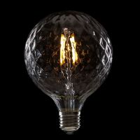Logo Ampoule led e27 4w  288lm 2000�k filament g95 30.000h [wo-lf-g95pi-e27-4w-ww]  - couleur blanc chaud wo-lf-g95pi-e27-4www