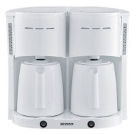 Logo Severin cafetire lectrique  filtre duo ka 5830, blanc 96270300