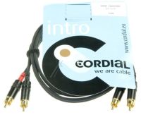 Logo Cable audio stereo, 2x rca-male / 2x rca-male 1,5m g870360