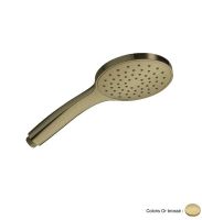 Logo Douchette monojet  ronde or bross� hydrotherapie - pd10796p or bross�