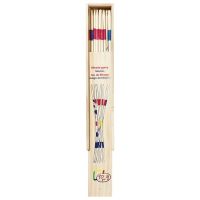 Logo Jeu de mikado, gant, bote en bois,  la pice hs224