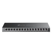 Logo Tp-link jetstream 16port gigabit smart switch with 8-port poe+ 8x gigabit poe+ ports 802.3af/at 120w poe power desktop steel cas