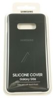 Logo Samsung coque en silicone noire pour galaxy s10e m905232